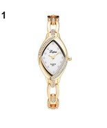 WOMEN&#39;S BRACELET WATCH WITH DIAMOND SHAPE DIAL - $15.00