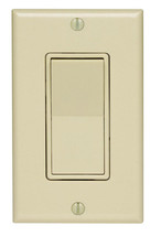 Leviton Decora 15 amps Three Pole Rocker Switch Ivory 1 pk - $20.66