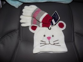 West Loop Mouse Hat and Glove Set Lined One Size Fits All NEW - $18.25