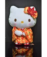 Sanrio Hello Kitty Autumn Leaves Kimono Plushie Height 28 cm Ship Worldwide - £27.10 GBP