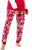 Family Pajamas Womens Printed Merry Pajama Pants,1-Piece Size Medium Color Red - £34.91 GBP