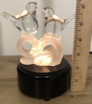 Vintage Love Bird TV Lamp Decoration Works Great 6.5” X 5” - $82.32