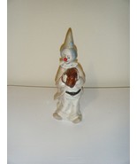 Porcelain Vintage Clown with many Faces Figurine 10” Glossy Collectables... - $27.00