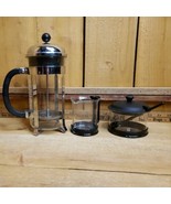Bodum 34oz Chrome Chambord Dome French Press 5 pc Set Coffee Maker Cream... - $55.93 CAD