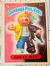  Garbage Pail Kids Series Two (1985) – 81/a Split KIT (GooD) *ViNtAGe* - $223.50 MXN
