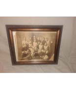 1901 Football Team Cabinet Photo W/ M symbol.   - £104.62 GBP