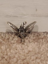 Reed &amp; Barton Mother Goose Silver Plated Charm Pendant for Necklaces Vin... - $34.99