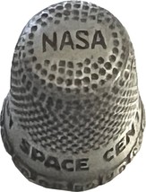 NASA Kennedy Space Center Thimble Pewter Vintage  - £7.85 GBP