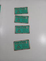 great western show ticket stubs and stick &amp; stien cards see photos (Book... - $5.94