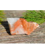Calcite Red Peach Clear 275g Crystal Chakra Energy Healing Meditation Display - $24.00