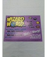 Wizard World 2000 Flyer Sheet - $13.37