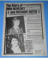 Dirk Benedict Richard Hatch Tiger Beat Star Magazine Photo Clipping Vint... - £11.76 GBP