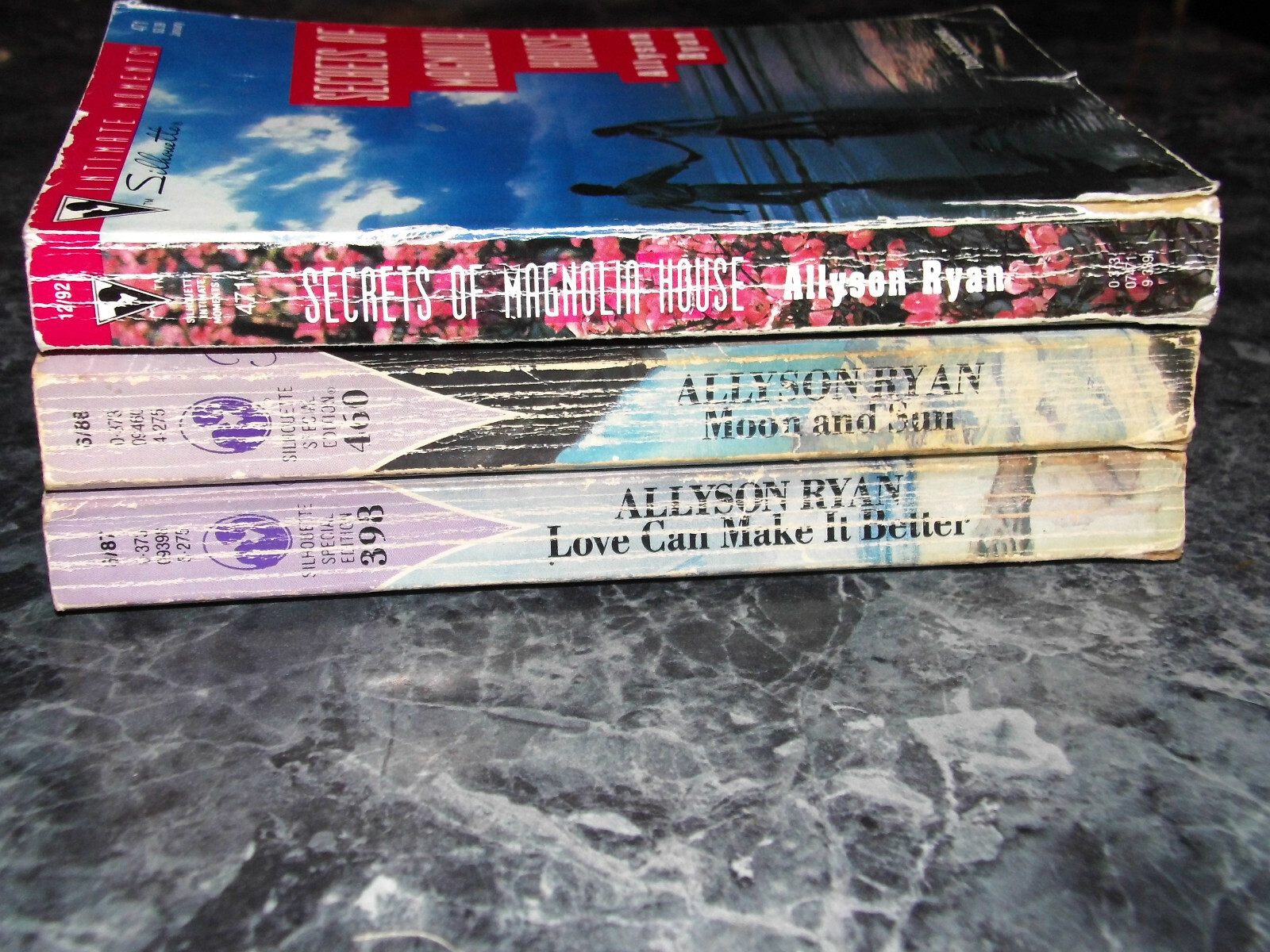 Silhouette Allyson Ryan lot of 3 Contemporary Romance Paperbacks - $4.99