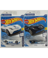 2 x 2020 Mattel Hot Wheels Tokyo Olympics VELOCITA  Black &amp; Blue White &amp;... - €12,21 EUR