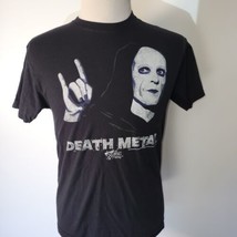 Bill and Ted Death Metal Black Adult T-Shirt Med M8 - £11.84 GBP