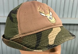VTG Winchester Insulated Camo 61.5 M/L Deer Hunting Mens Outdoors Hat Ear Flaps - £13.97 GBP