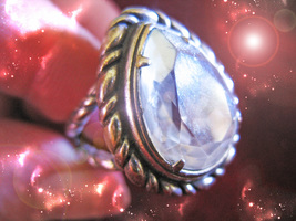 HAUNTED RING RESURRECTION RISE FROM TROUBLE HIGHEST LIGHT COLLECT OOAK MAGICK image 2