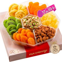 Gourmet Collection Easter Dried Fruit Mixed Nuts Gift Basket in Red Box ... - £45.11 GBP
