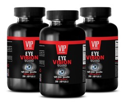 anti inflammatory food - EYE VISION GUARD - lutein for eyes - 3 Bottles 600Gels - $56.06