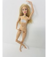 Barbie Made to Move Blonde Articulated Doll Breathe With Me - $312.74 MXN