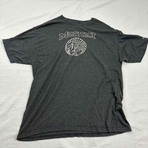 Marmot Mens T-Shirt Gray Short Sleeve Crew Neck Logo Print XL Mountain Gray - £13.95 GBP