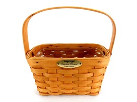 Longaberger Dresden Tour Basket, 1999, 8x4, Plastic Insert, Mail, Plante... - £15.62 GBP