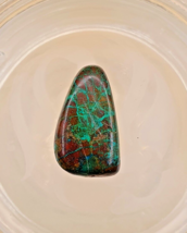 Natural Untreated multicolor Chrysocolla Gemstone-Blue &amp; Green Crystal 56.5ct AU - £18.86 GBP