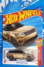 Hot Wheels 2025 Then And Now Series #122 Range Rover Velar Gold w/ Y5s - $2.85