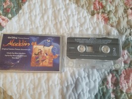 Walt Disney Aladdin Original Motion Picture Soundtrack Cassette Robin Williams - £3.94 GBP