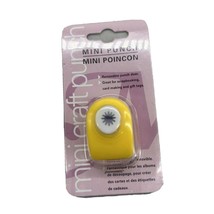 Crafts Button Paper Punch- Michael&#39;s- MINI STAR PUNCH Scrapbooking - £4.70 GBP
