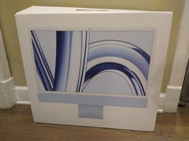 Apple iMac A2873 EMPTY BOX ONLY 24 Inch Used Nice EMPTY BOX ONLY Blue M3... - $59.39