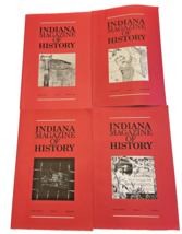 Magazine Indiana IN History Books IN Genealogy 1990-1991 Historical 4 Issues Vtg - £19.74 GBP