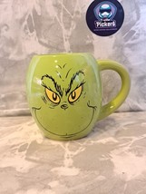 Dr Seuss The Grinch Merry Grinchmas Double Sided Graphic Large Coffee Mu... - £9.16 GBP