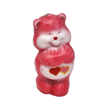 4&quot; VINTAGE 1980&#39;s CARE BEARS PINK LOVE A LOT WAX CANDLE UNUSED - £26.51 GBP
