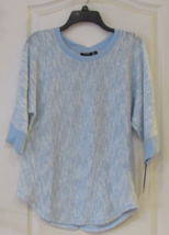 Apt. 9 3/4 Dolman Sleeve Sweater Blue Marled Womens Sz M-L NWT MSRP$40 - $334.12 MXN