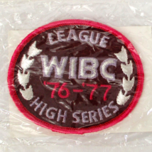 Vintage WIBC 1976-77 Women&#39;s International Bowling Congress Fabric Patch WNBA - £7.63 GBP