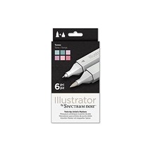 Spectrum Noir Illustrator (6Pc) - Tones, Pack of 6  - $17.00