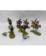 (7) Painted Napoleonic Mounted Command 15MM Miniatures - €23,98 EUR
