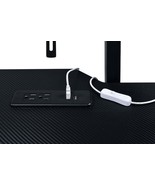 Canzi Gaming Desk w/USB, Black Finish - €336,67 EUR