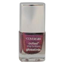 Covergirl Outlast Stay Brilliant Glosstinis Nail Polish Minis - #620 Pyro Pink - $9.00