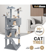 70&#39;&#39; Cat Tree Cat Tower Sturdy Large Kitten Playing Condo House For Rest... - £131.88 GBP
