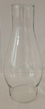 Vintage 7 3/4&quot; Clear Glass Hurricane Shade Oil/Kerosene Candle Lantern L... - $18.81