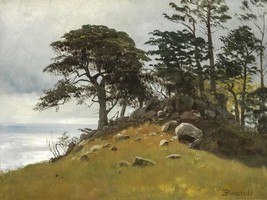 Cypress Point, Monterey by Albert Bierstadt as Giclee Art Print + Ships Free - £31.17 GBP+