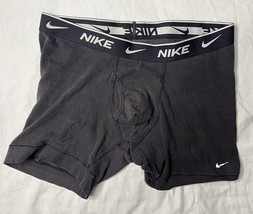Men’s Nike Pro TEAM Compression Shorts Med Black Dri Fit Athletic Boxer ... - $15.00