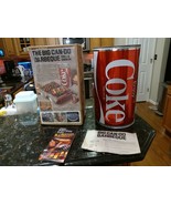 Vintage Coca-Cola Can Fold Up Hibachi Big Can-Do Barbeque Grill w/ Origi... - €122,40 EUR