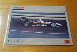 1991 AW Sports Racing Collectable Nascar Promo Card # P1 Al Unser Jr. PPG Indy  - £0.92 GBP