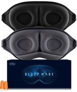 3D Sleep Mask For Men &amp; Women For Sleeping Blindfold Travel Accessories ... - £12.63 GBP