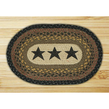 Capitol Importing Stars - 10 in. x 15 in. Hand Printed Oval Swatch - $25.58