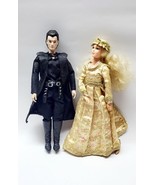 DISNEY MALEFICENT ROYAL CORONATION AURORA &amp; DIAVAL DOLLS DRESSED LOT 2 2014 - $94.66 CAD