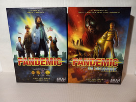 PANDEMIC + PANDEMIC ON THE BRINK - 2 BOARD GAMES - FREE SHIPPING - $35.00